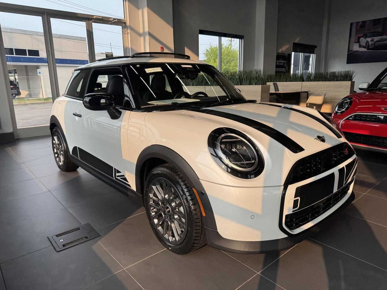 2026 MINI 2 DOOR SIGNATURE PLUS in Nanuq White Metallic — front three-quarter view