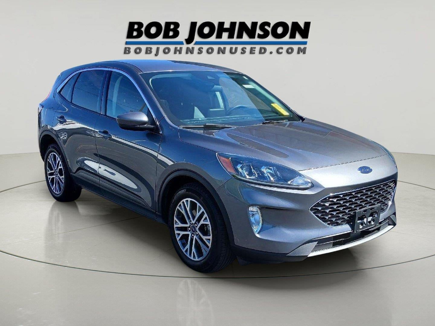 2022 Ford Escape SEL in Carbonized Gray Metallic — front three-quarter view