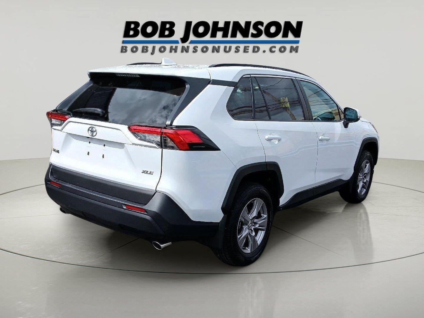 2024 Toyota RAV4 — rear three-quarter view