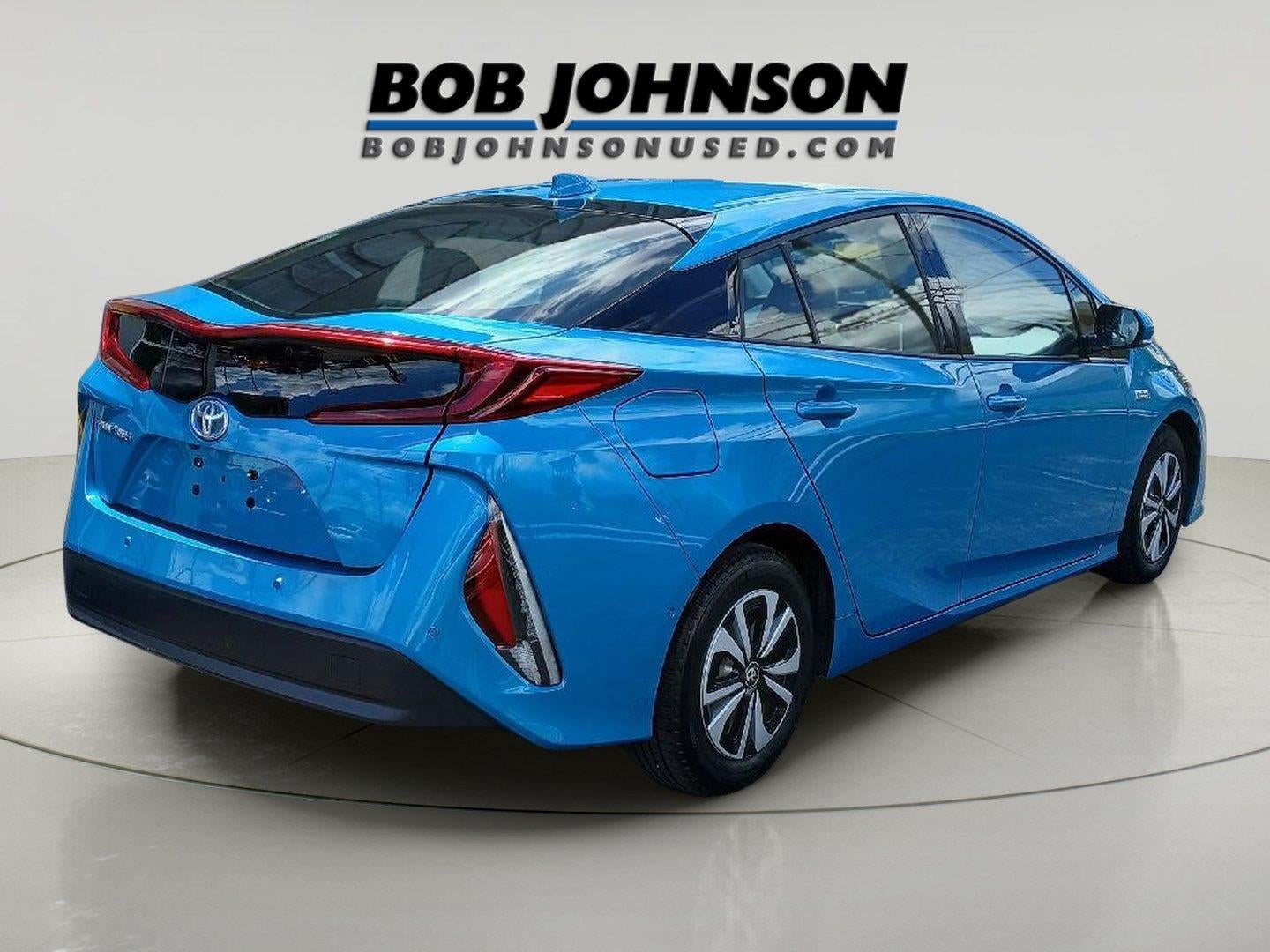 2017 Toyota Prius Prime — rear three-quarter view