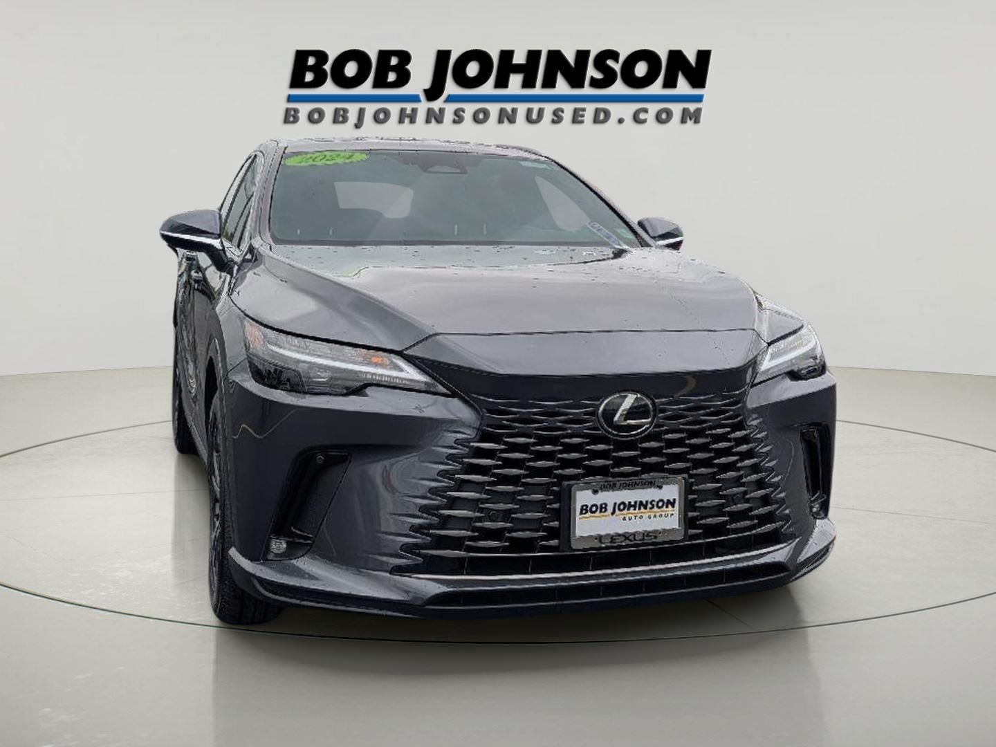 2024 Lexus RX 350 PREMIUM in Cloudburst Gray — front three-quarter view
