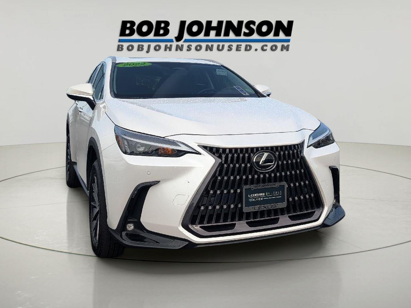 2022 Lexus NX 350 NX 350 Premium in Eminent White Pearl — front three-quarter view