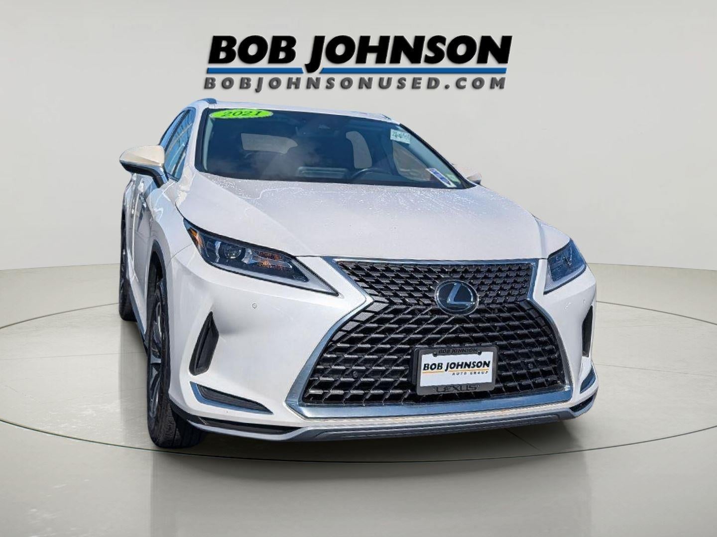 2021 Lexus RX 350 RX 350 in Eminent White Pearl — front three-quarter view