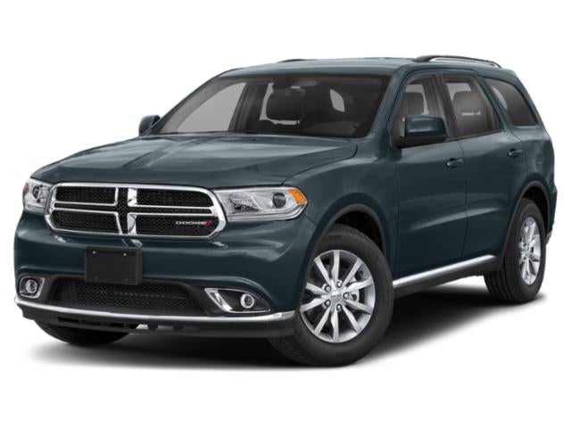 2020 Dodge Durango SXT Plus AWD in Reactor Blue Pearlcoat — front three-quarter view