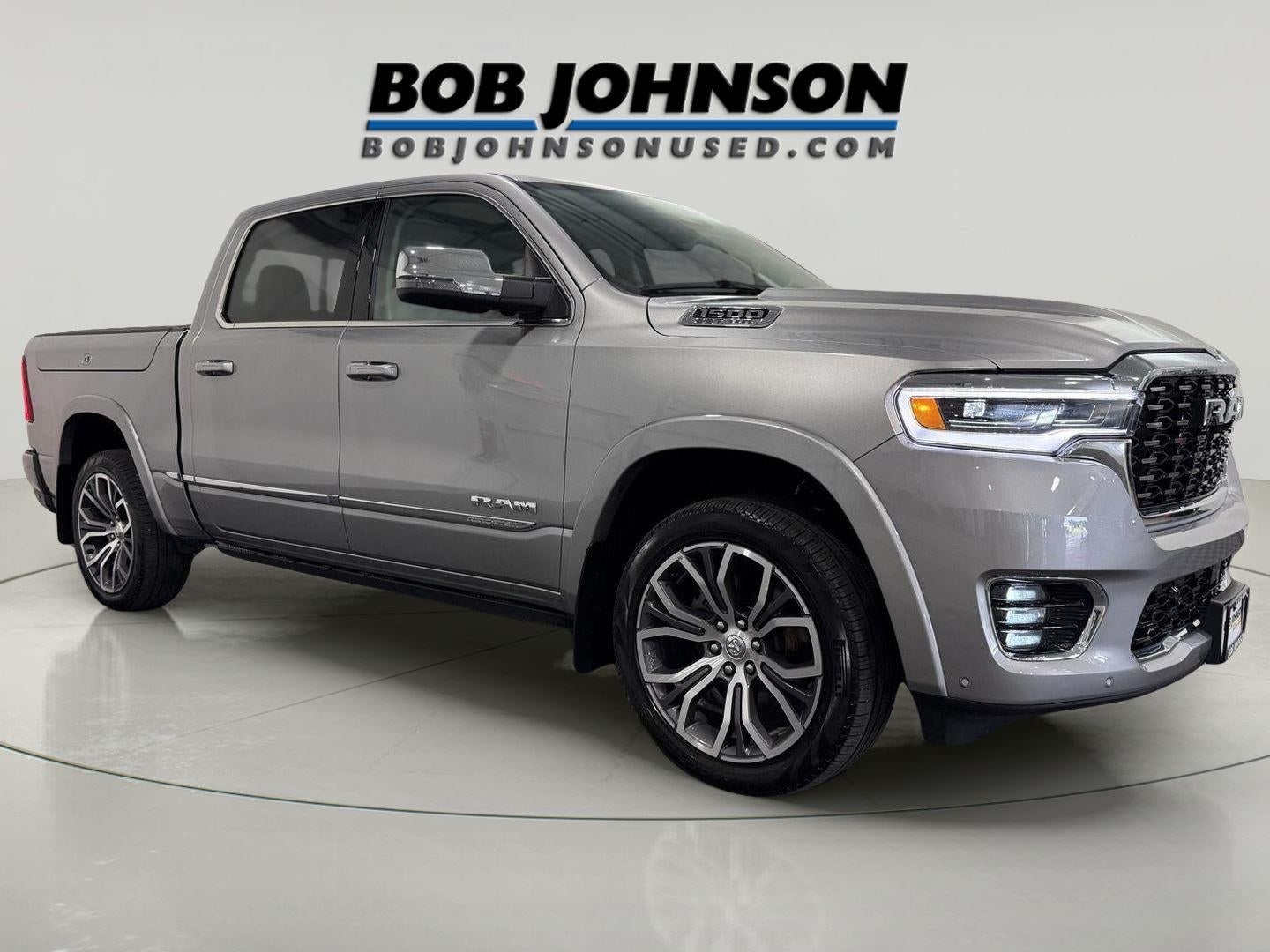 2025 RAM 1500 Tungsten in Billet Silver Metallic — front three-quarter view