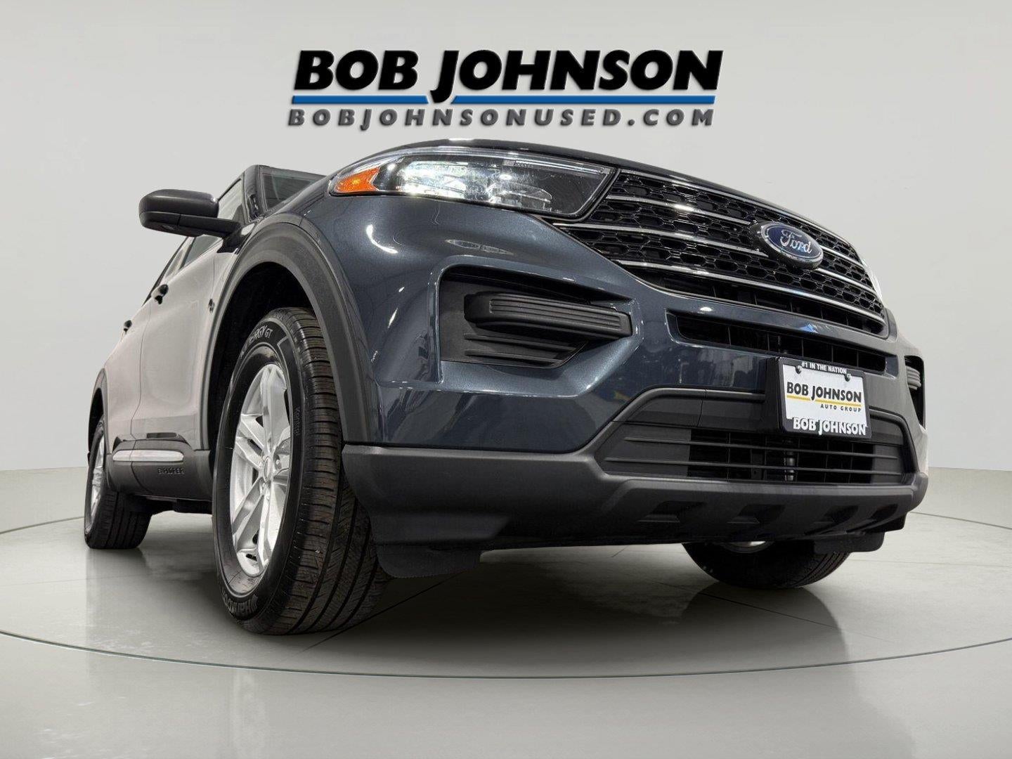 2023 Ford Explorer — rear three-quarter view