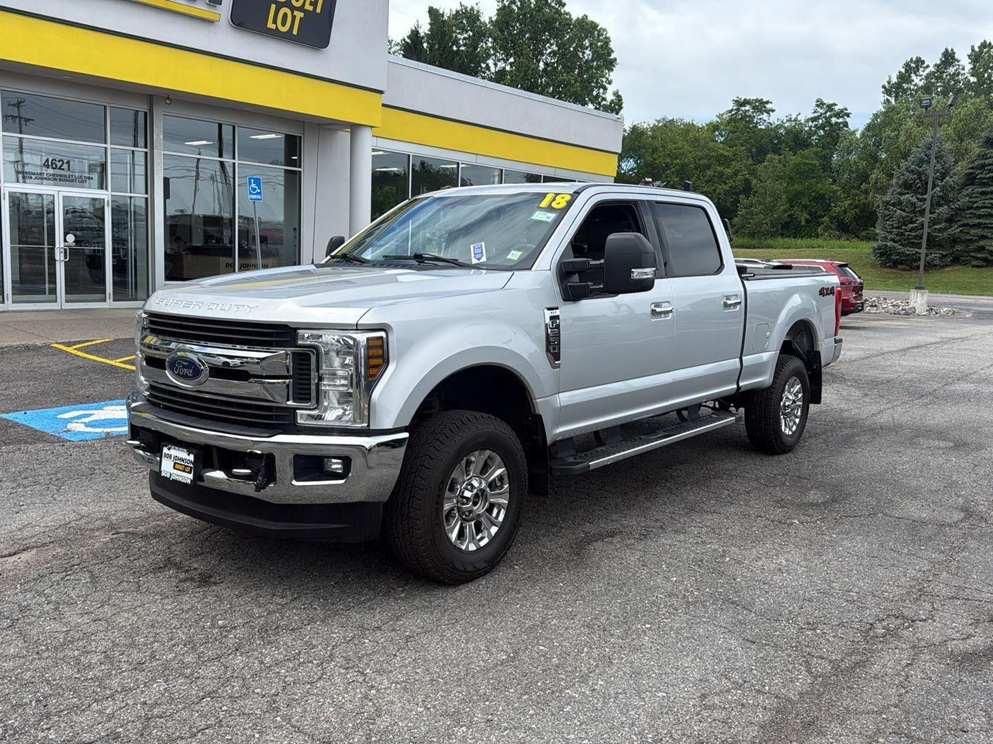 2018 Ford F-250 — rear three-quarter view
