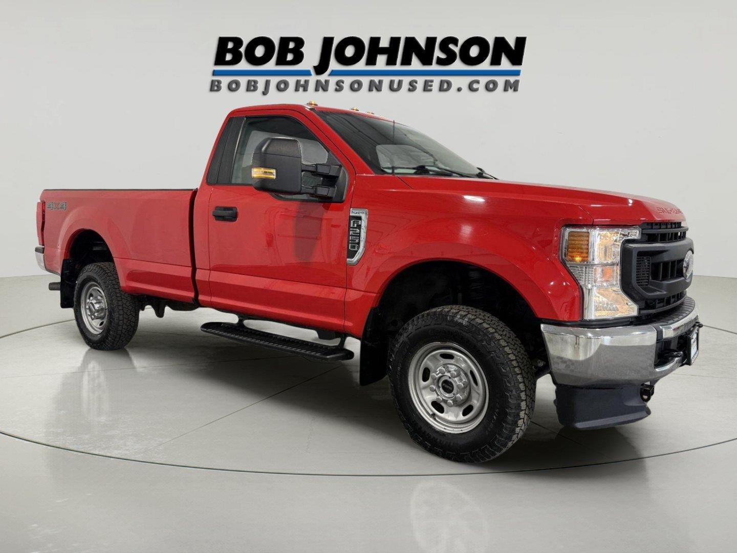 2022 Ford F-250 XL in Race Red — front three-quarter view