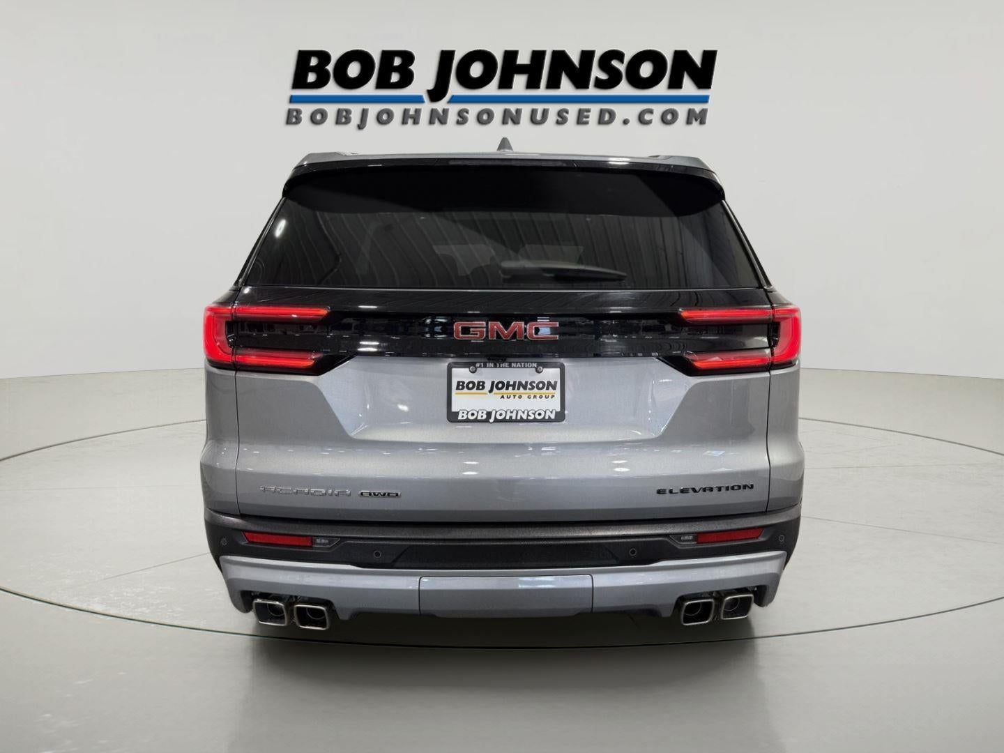 2024 GMC Acadia — rear three-quarter view