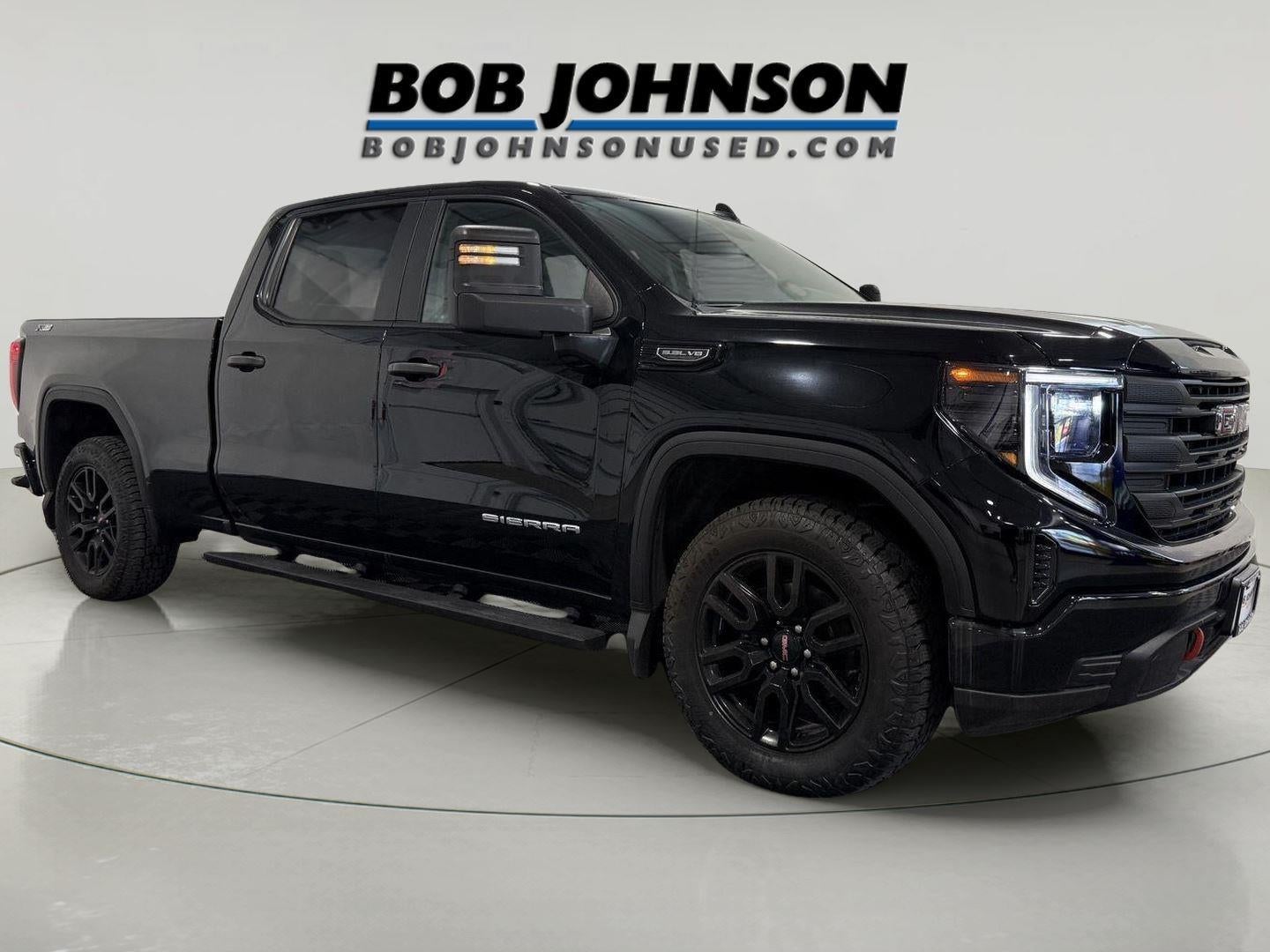 2024 GMC Sierra 1500 Pro in Onyx Black — front three-quarter view