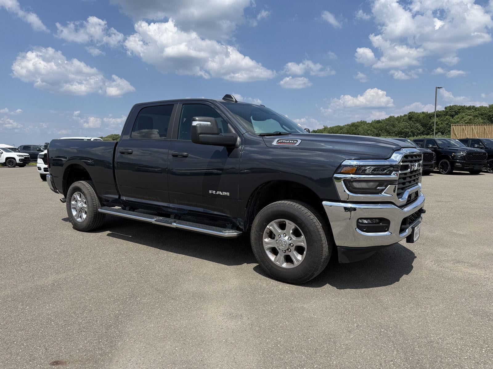 2026 RAM 2500 Big Horn in Forged Blue Metallic — front three-quarter view