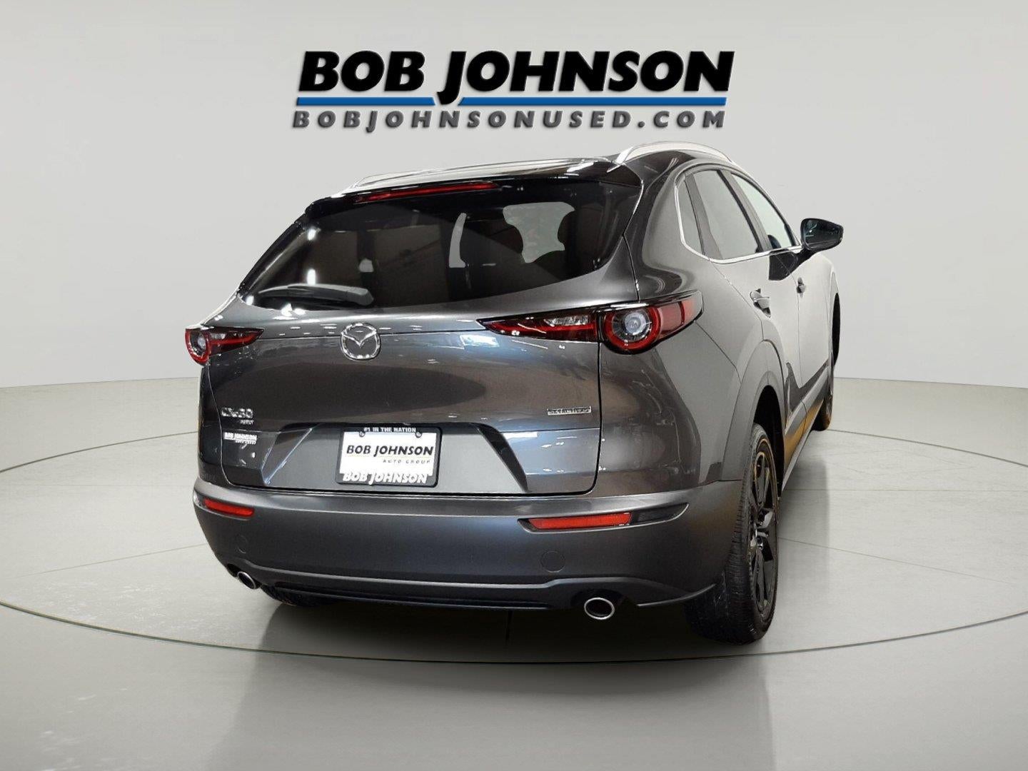 2025 Mazda Mazda CX-30 2.5 S Select Sport in Machine Gray Metallic — front three-quarter view