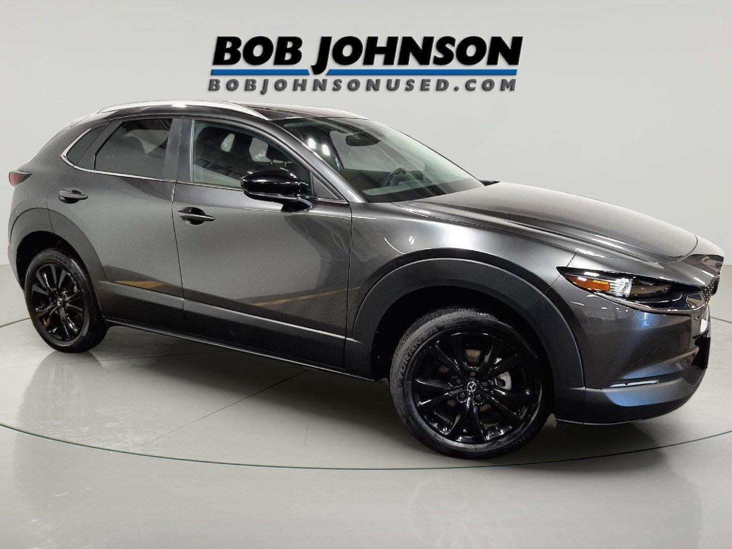 2025 Mazda Mazda CX-30 2.5 S Select Sport in Machine Gray Metallic — front three-quarter view