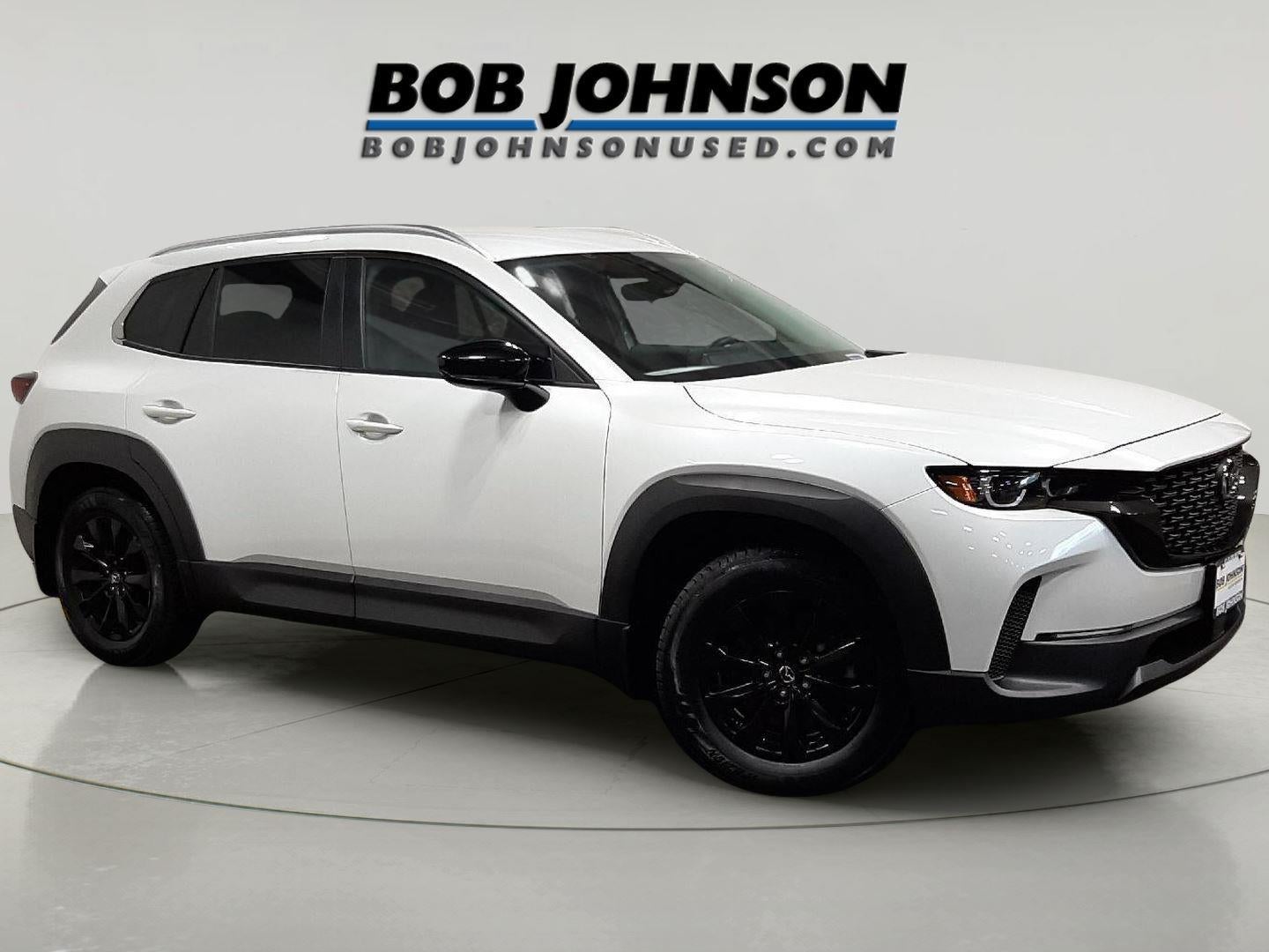 2024 Mazda Mazda CX-50 2.5 S PREFERRED PACKAGE A in White — front three-quarter view