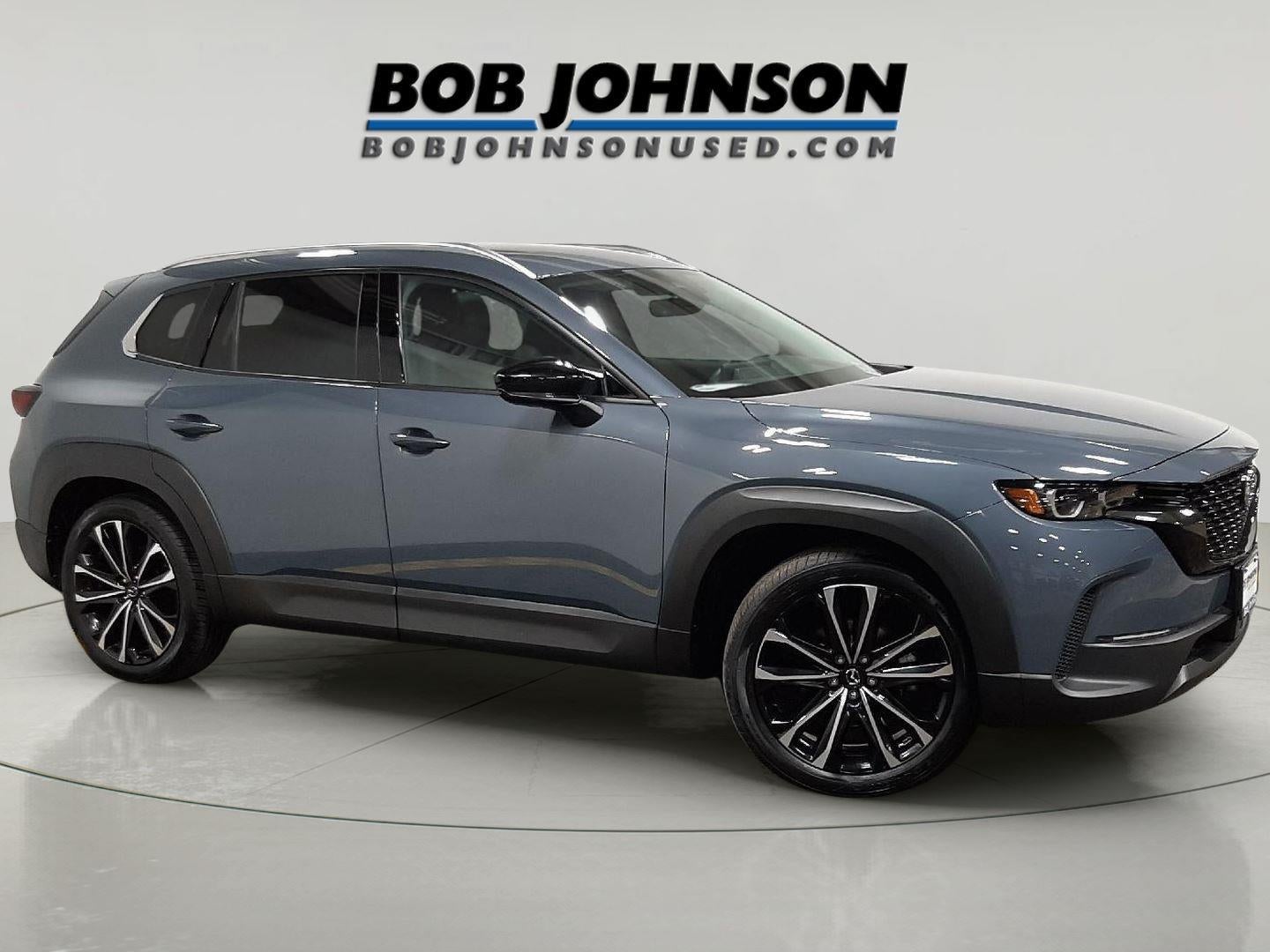 2023 Mazda Mazda CX-50 2.5 S Premium Plus Package in Polymetal Gray Metallic — front three-quarter view