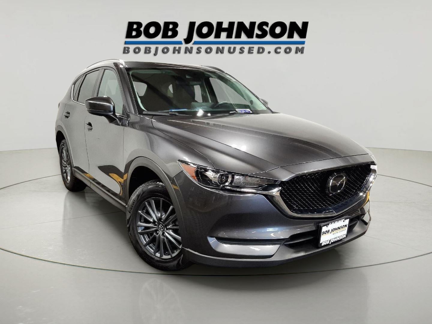 2021 Mazda Mazda CX-5 Base in Gray — front three-quarter view