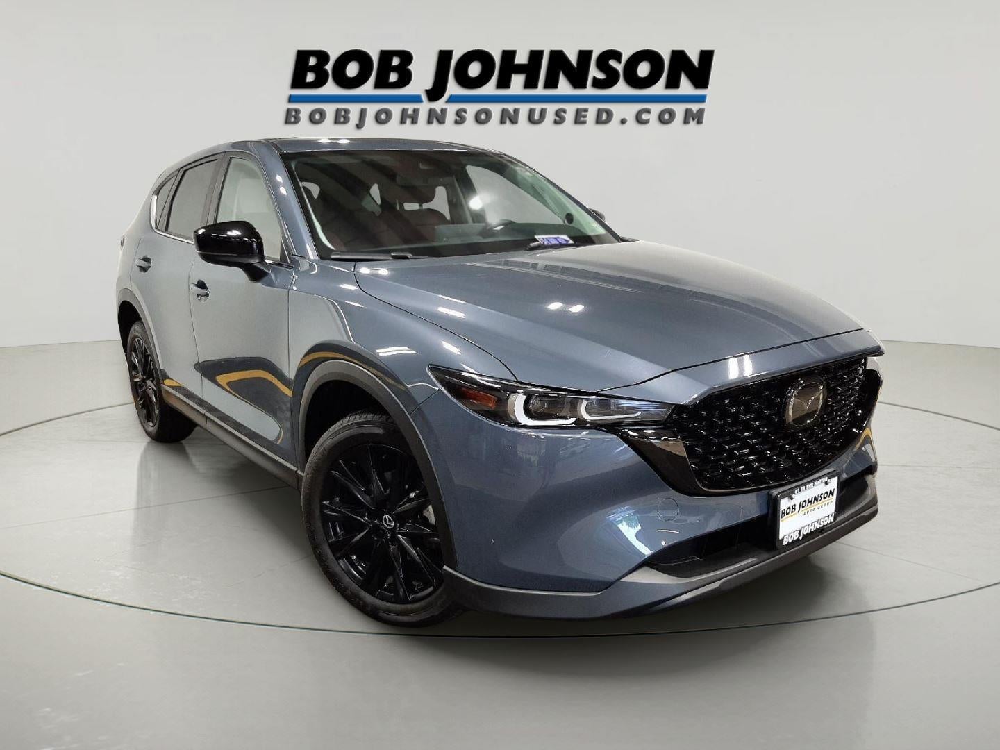2023 Mazda Mazda CX-5 2.5 S Carbon Edition in Polymetal Gray — front three-quarter view