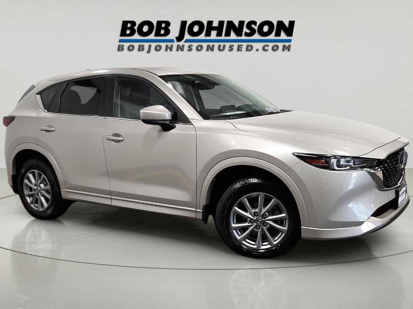 2024 Mazda Mazda CX-5 2.5 S Preferred Package in Platinum Quartz Metallic — front three-quarter view